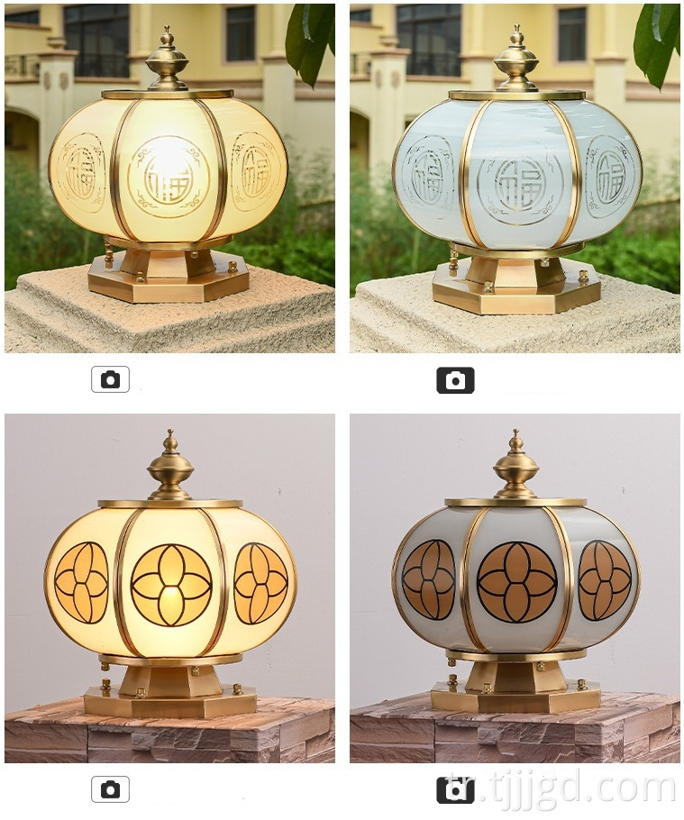 Lights For Stone Pillars LED